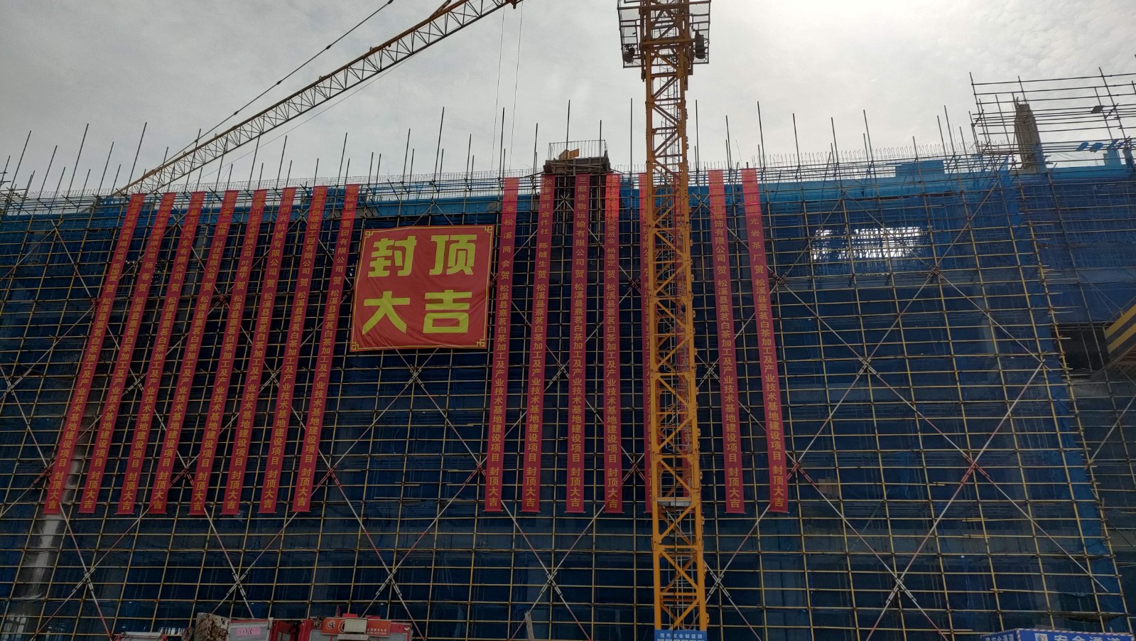 易順建工集團(tuán)有限公司承建的熹茗白茶加工及產(chǎn)業(yè)技術(shù)基地建設(shè)項(xiàng)目一期工程順利封頂!